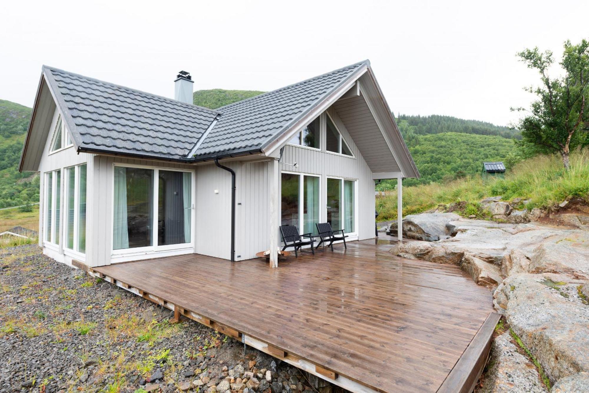 Haukland Beach Panorama Offersoya Exterior foto