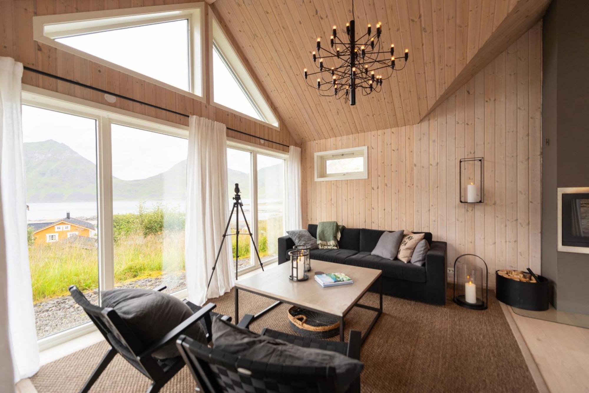Haukland Beach Panorama Offersoya Exterior foto